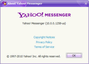 Yahoo! Messenger 10 Final (10.0.0.1258