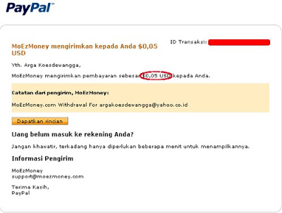 Chatting Dapat Dollar - moezmoney.com