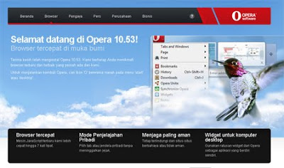 Opera 10.53 - Worlds Fastest Browser