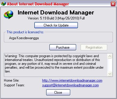 Internet Download Manager 5.19 build 3