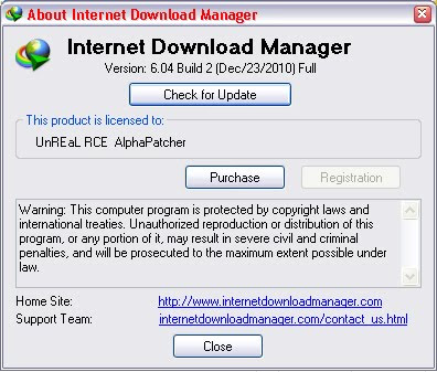 Internet Download Manager 6.04 Build 2