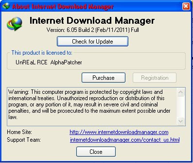 Internet Download Manager 6.05 Build 2