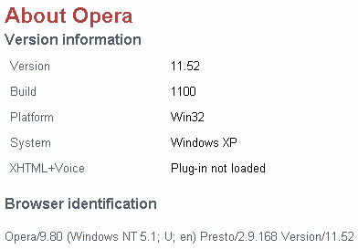 Opera 11.52