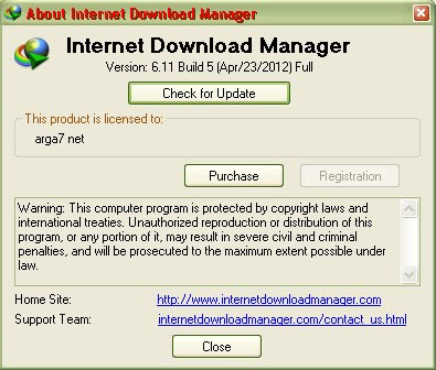 Internet Download Manager 6.11 Build 5