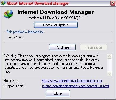 Internet Download Manager 6.11 Build 8