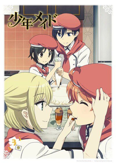 Shounen Maid: Onna wa Dokyou, Otoko wa Aikyou?